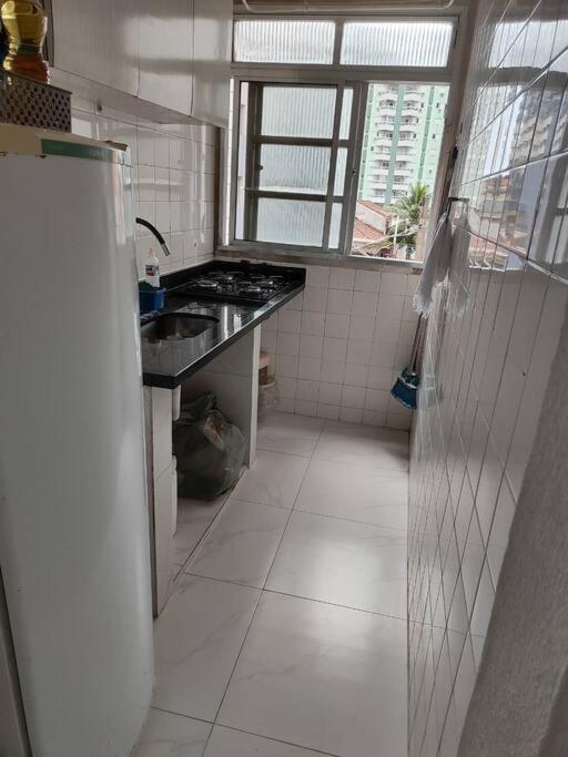 Lindo Apartamento Ao Lado Da Praia Com Garagem Прая-Гранди Экстерьер фото