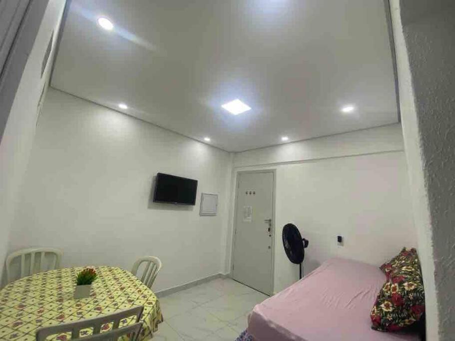 Lindo Apartamento Ao Lado Da Praia Com Garagem Прая-Гранди Экстерьер фото